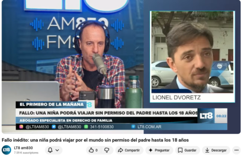 Una niña podrá viajar fuera del país sin autorización del padre