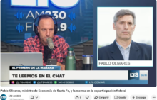 Fuerte caída de coparticipación federal a Santa Fe