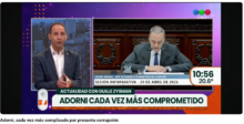 Adorni, cada vez más complicado por denuncias de corrupción