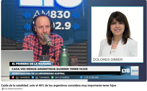 Sólo el 46% de los argentinos considera importante tener hijos