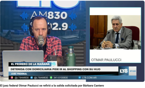 Al final, le negaron una salida recreativa a la narco Cantero